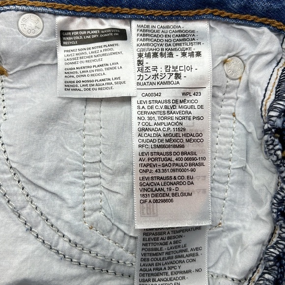 Levi’s Premium Denim Wedgie High Rise 24 - Picture 11 of 16